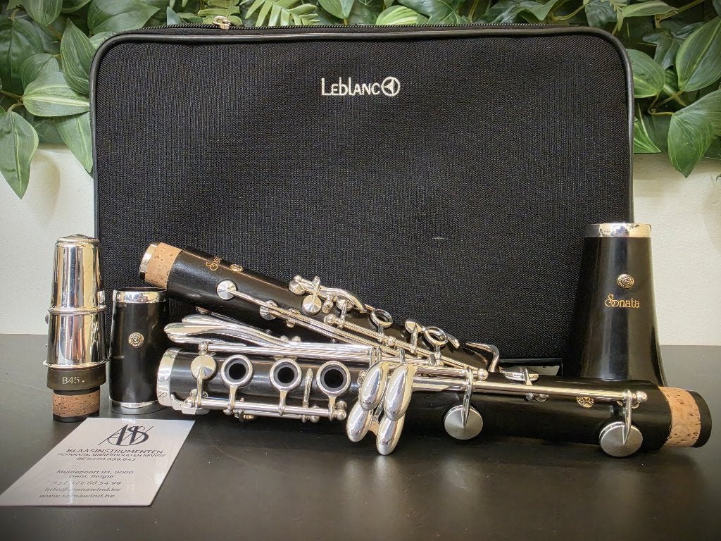 LeBlanc Sonata Bb-Klarinet 17/6, Muziek en Instrumenten, Bes-klarinet, Ophalen of Verzenden, Zo goed als nieuw, Met koffer