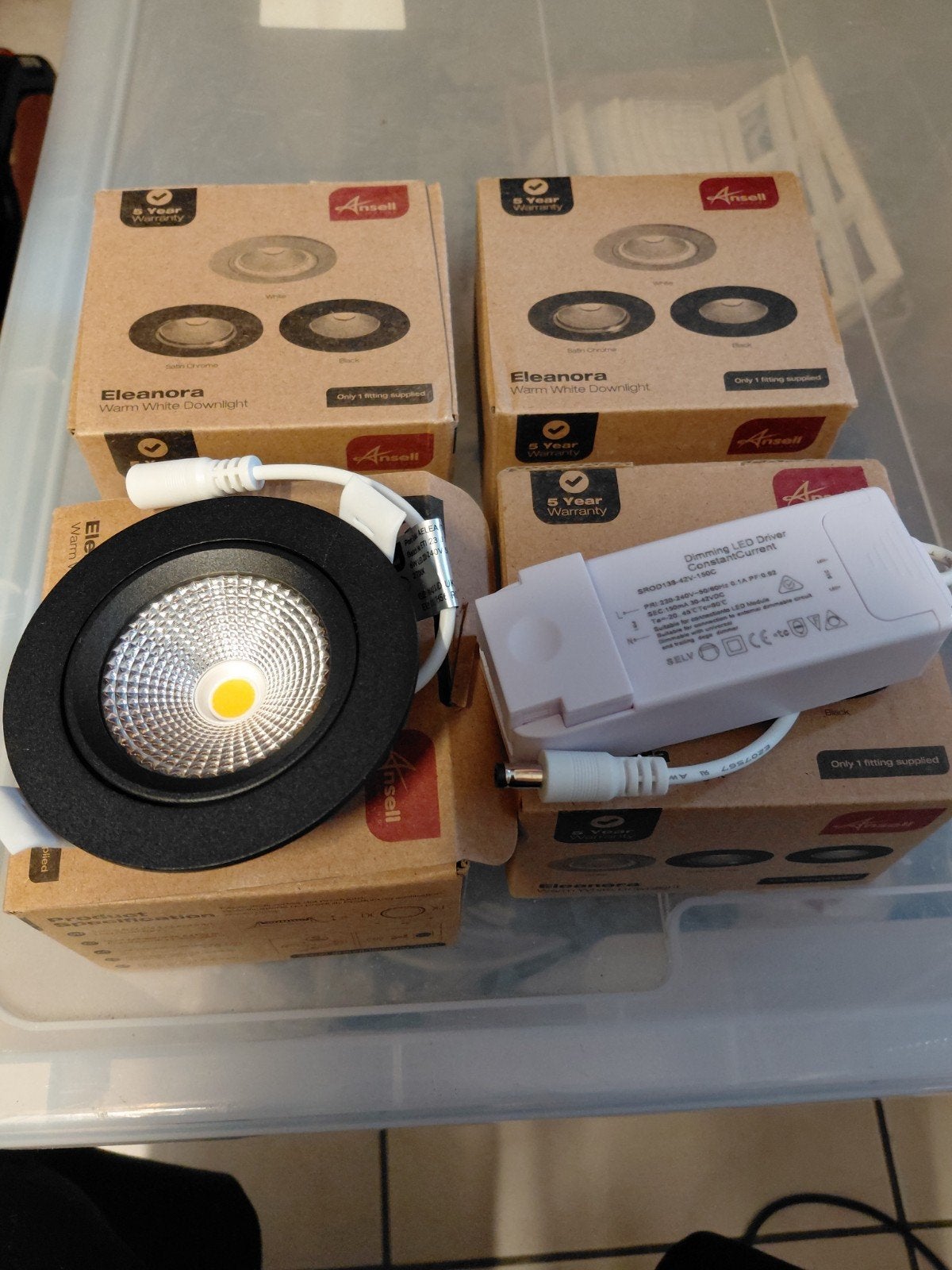 Ansell Eleanora LED spot Warm Wit- Nieuw in doos, Ophalen of Verzenden, Nieuw, Overige fittingen, Led-lamp
