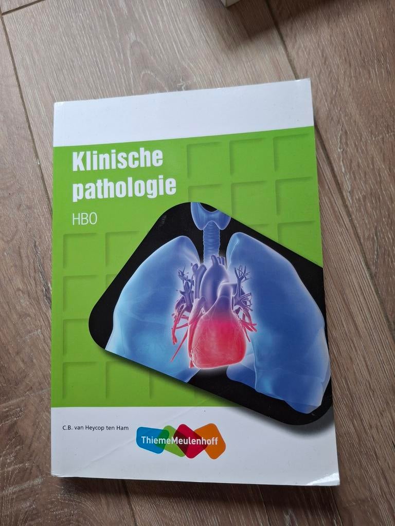 Klinische pathologie HBO - Ziet er nog netjes uit, Boeken, C.B. van Heycop ten Ham, Zo goed als nieuw, Beta, HBO