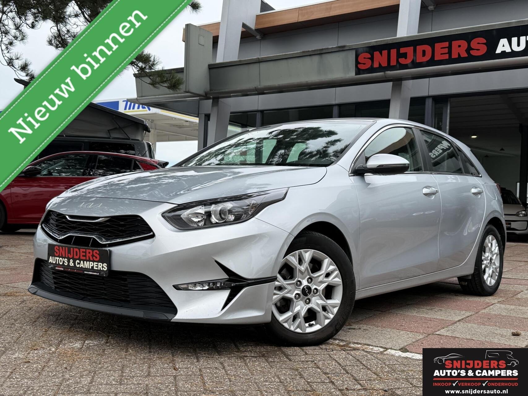 Kia Ceed 1.6 CRDi MHEV DynamicLine in nieuwstaat, 136 pk, Gebruikt, Zwart, 4 cilinders