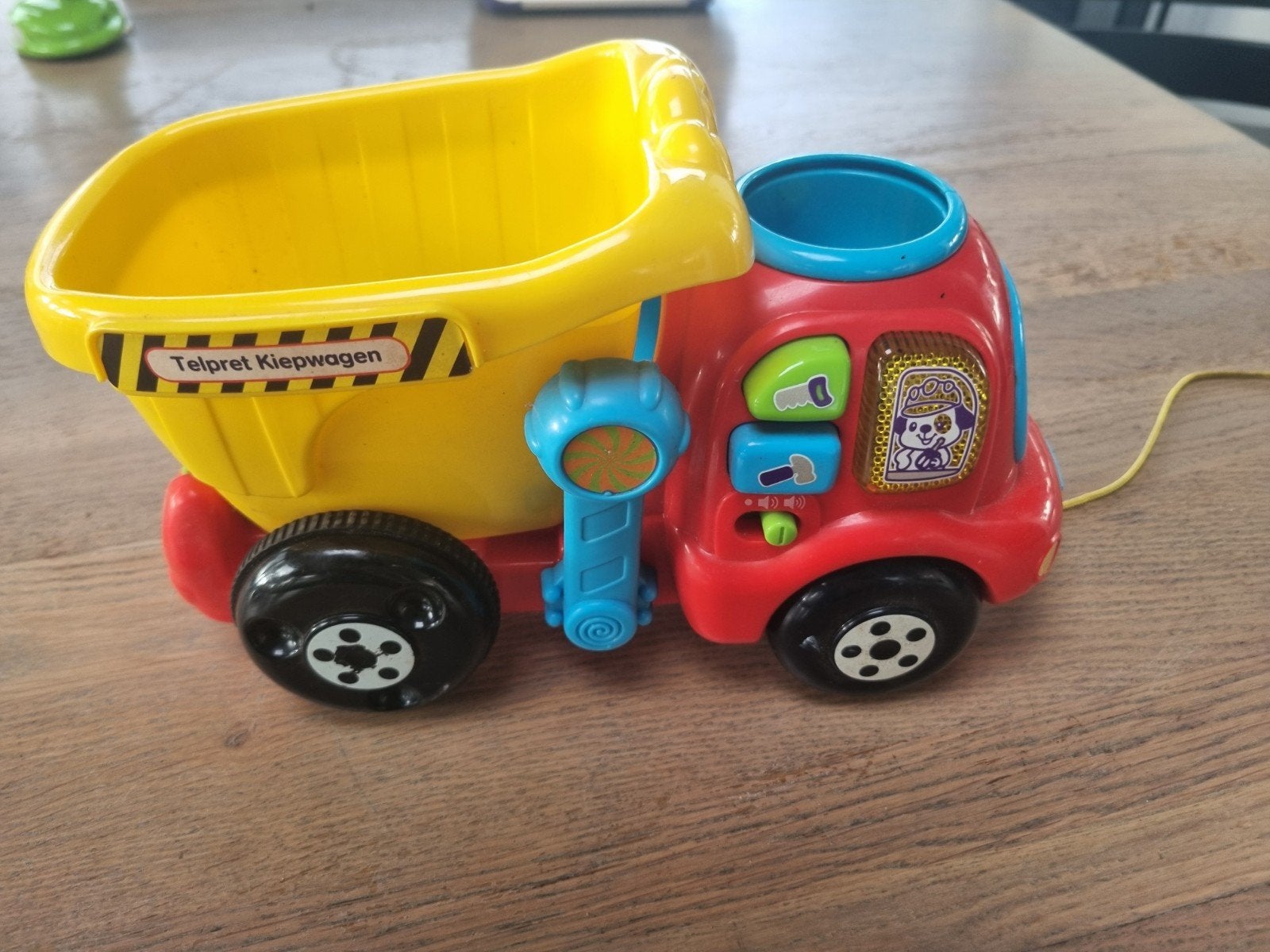 Vtech kiepauto met 2 ballen., Ophalen, Gebruikt, 6 maanden tot 2 jaar