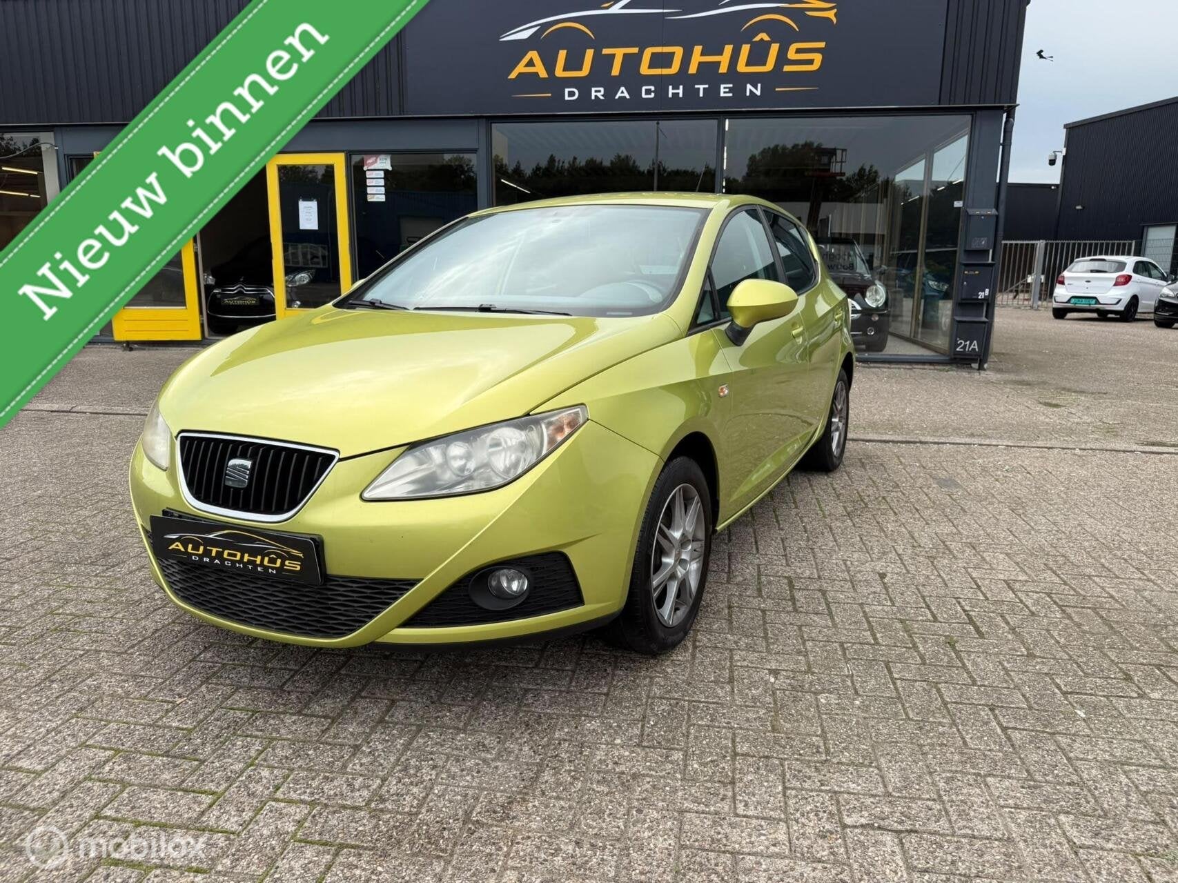 Seat Ibiza 1.4 Good Stuff clima el ramen lm velgen 5drs, Auto's, Voorwielaandrijving, Dealer onderhouden, Gebruikt, Zwart