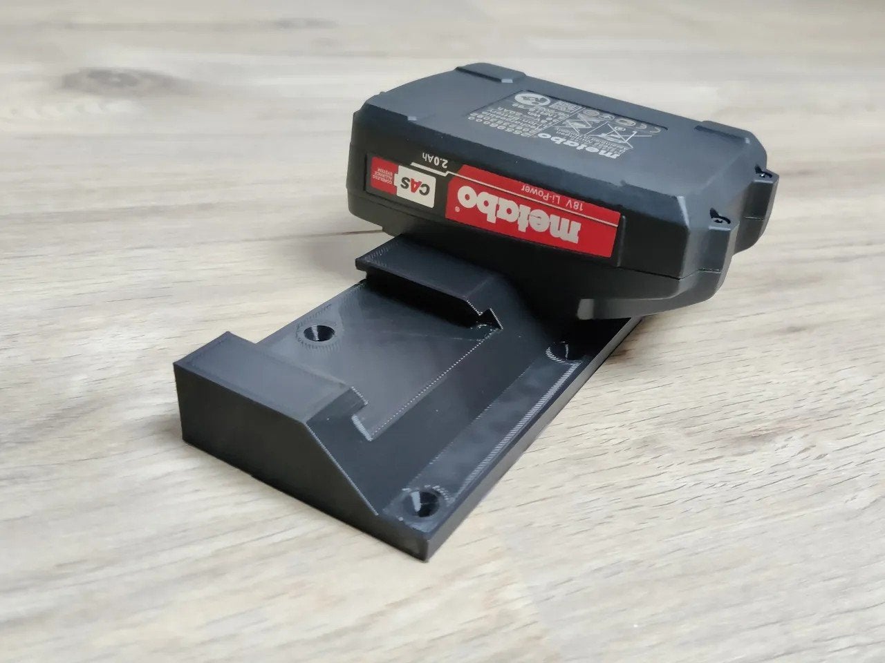 Metabo 18V Accuhouder (2 accu's) - 3D Geprint, Ophalen of Verzenden, Nieuw