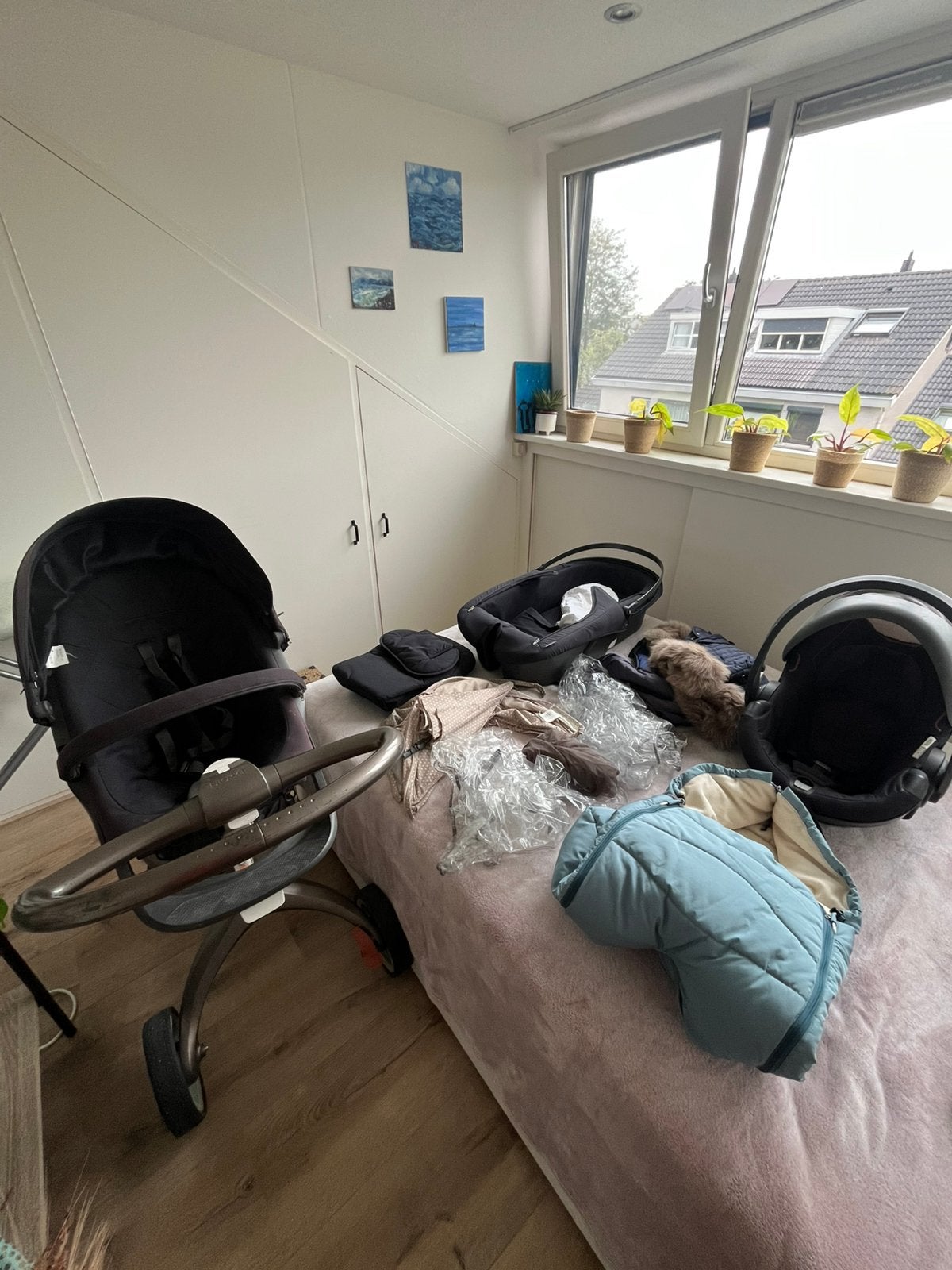 Complete Stokke Xplory Kinderwagen Set (3-in-1) te koop, Huizen en Kamers