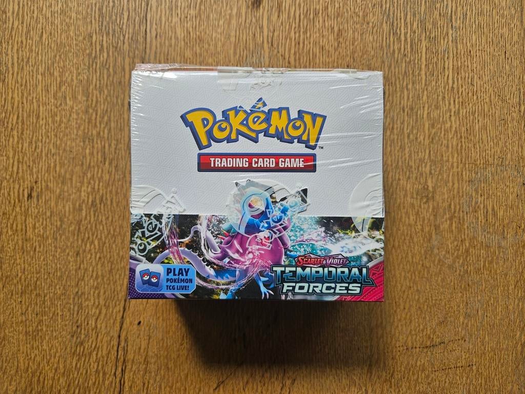 Pokémon Temporal Forces Booster box - Nieuw en Geseald, Ophalen of Verzenden, Nieuw, Boosterbox