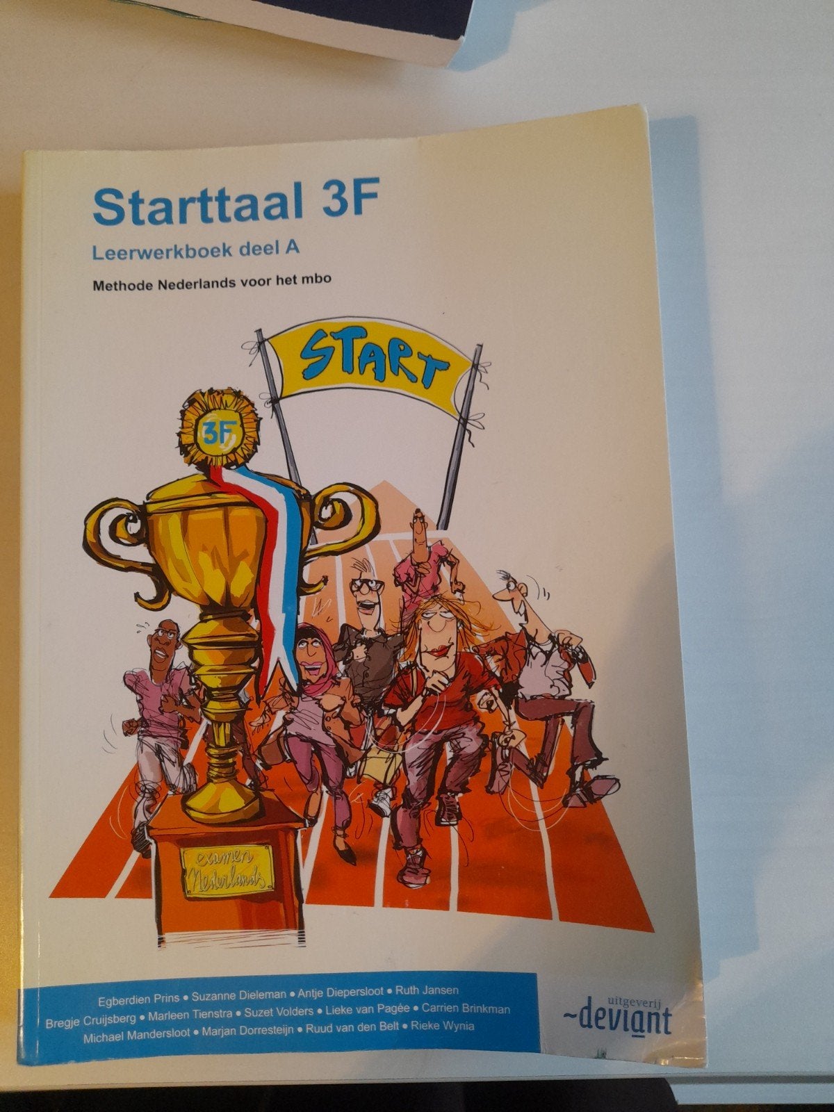 Starttaal 3F deel A methode Nederlands voor het MBO, Ophalen of Verzenden, Zo goed als nieuw, Rieke Wynia; Lieke van Pagée; Suzanne Dieleman; Bregje Cruijs...
