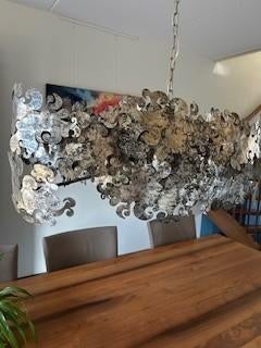 hanglamp, Huis en Inrichting, Ophalen, Gebruikt, Metaal, Minder dan 50 cm
