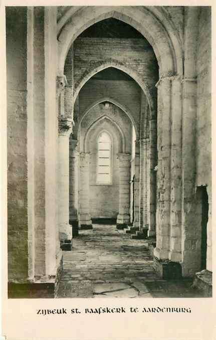 301-396-019 Aardenburg St Baafskerk, Verzenden, Voor 1920, Zeeland