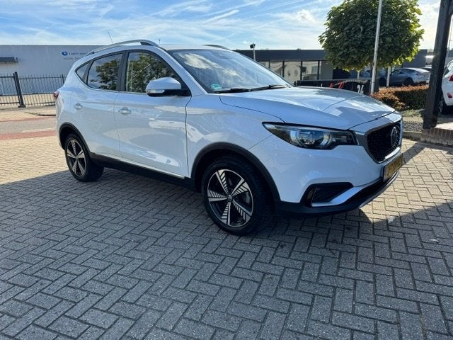 MG ZS Electric 143pk 2020 Wit Panoramadak, Dealer onderhouden, Zwart, 38 min, ZS