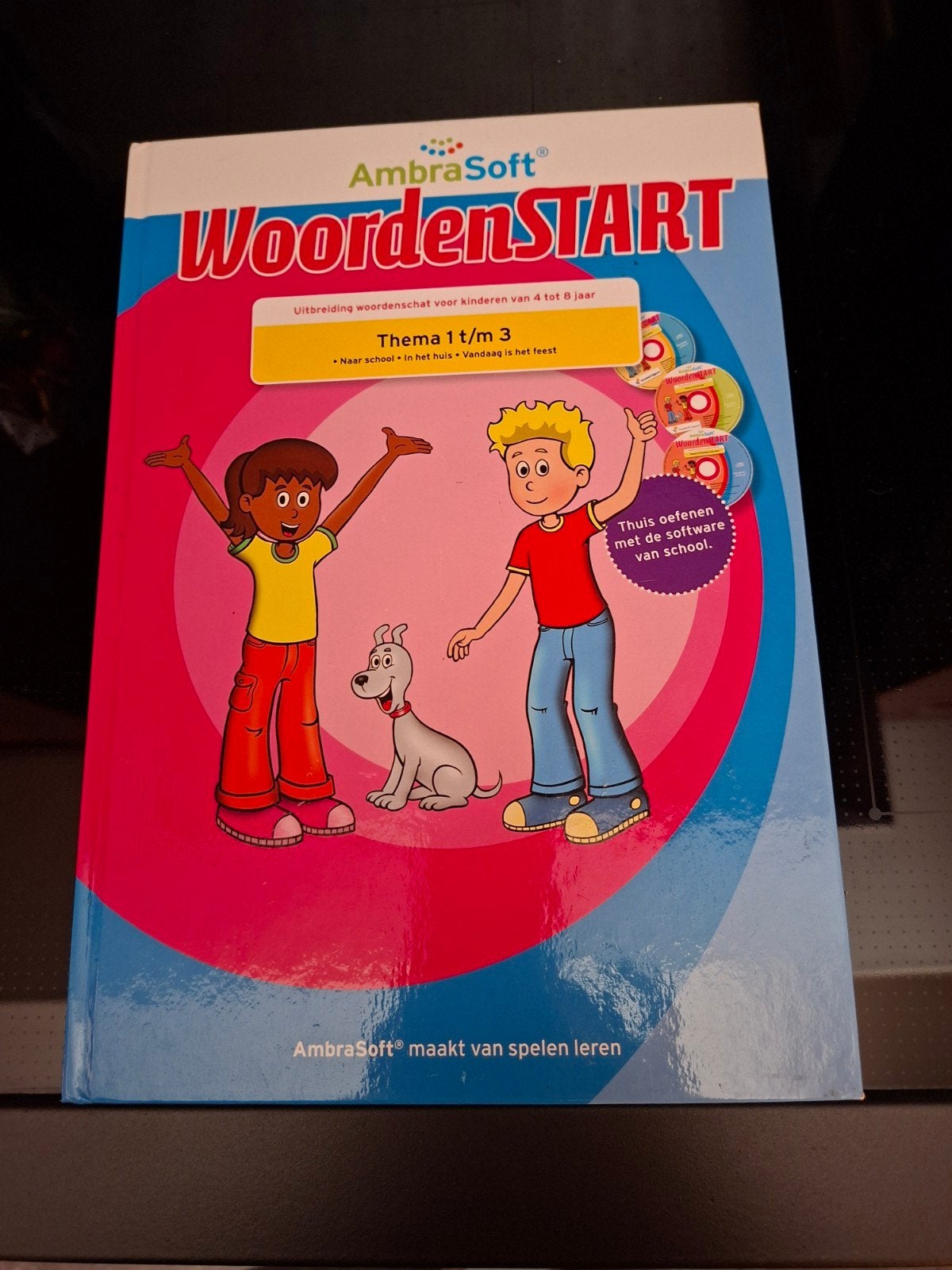 AmbraSoft WoordenSTART - Woordenschat voor 4 t/m 8 jaar, Computers en Software, Educatie- en Cursussoftware, Ophalen of Verzenden