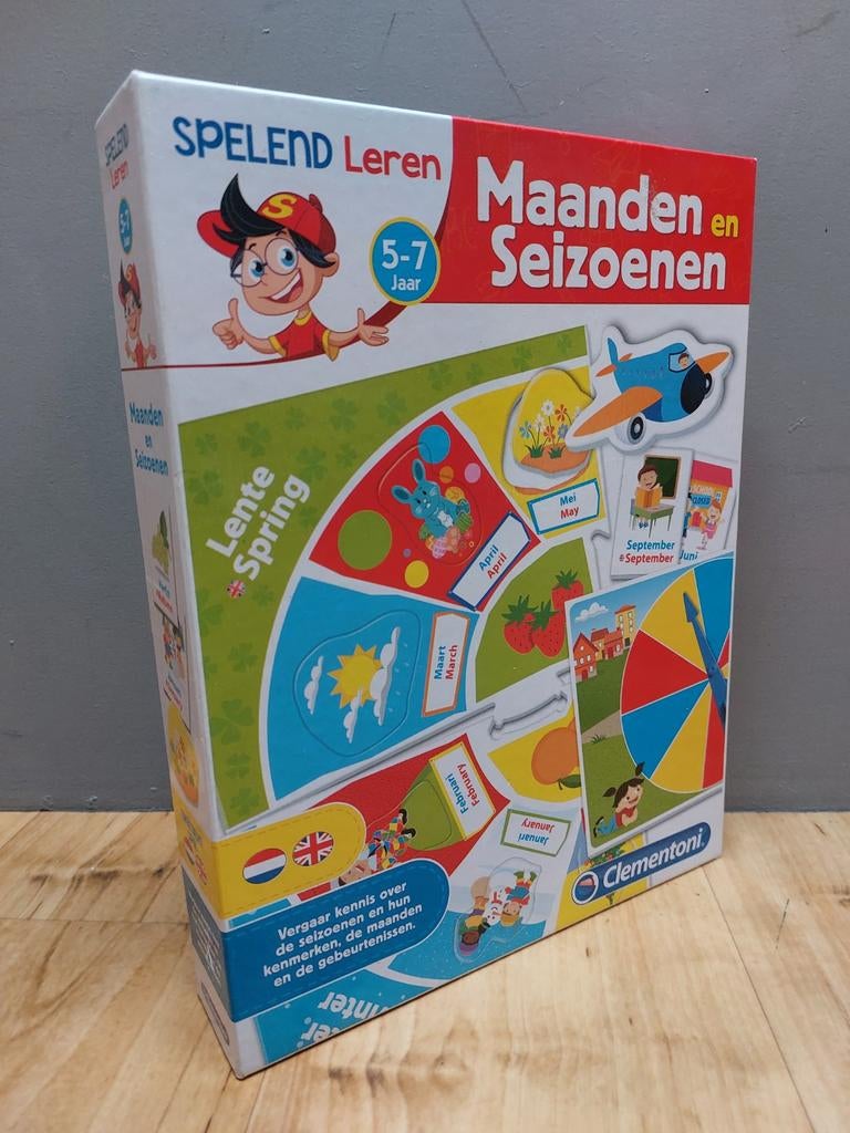 Maanden en Seizoenen (Clementoni), Ophalen of Verzenden, Zo goed als nieuw
