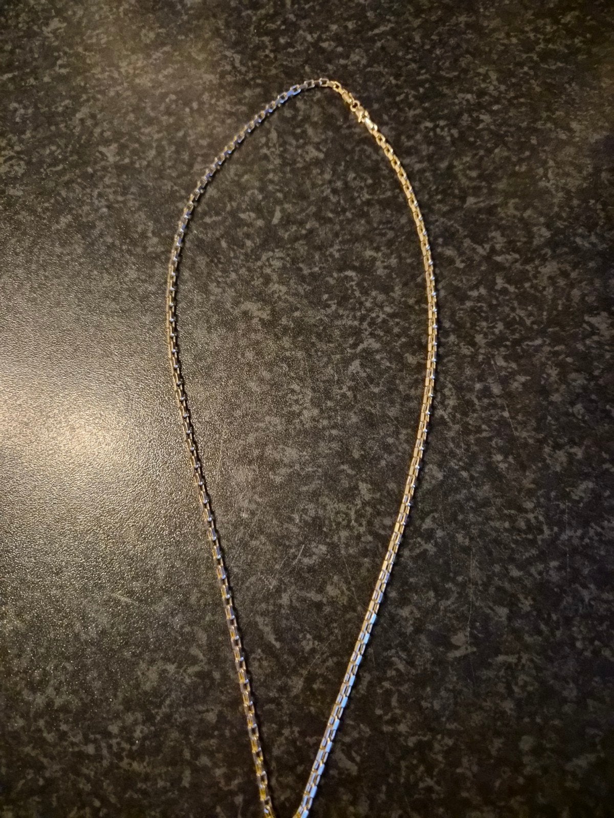 14krt Gouden Ketting - 2,5mm dikte, 22 inch lengte, Sieraden, Tassen en Uiterlijk, Kettingen, Ophalen of Verzenden, Gebruikt, Goud