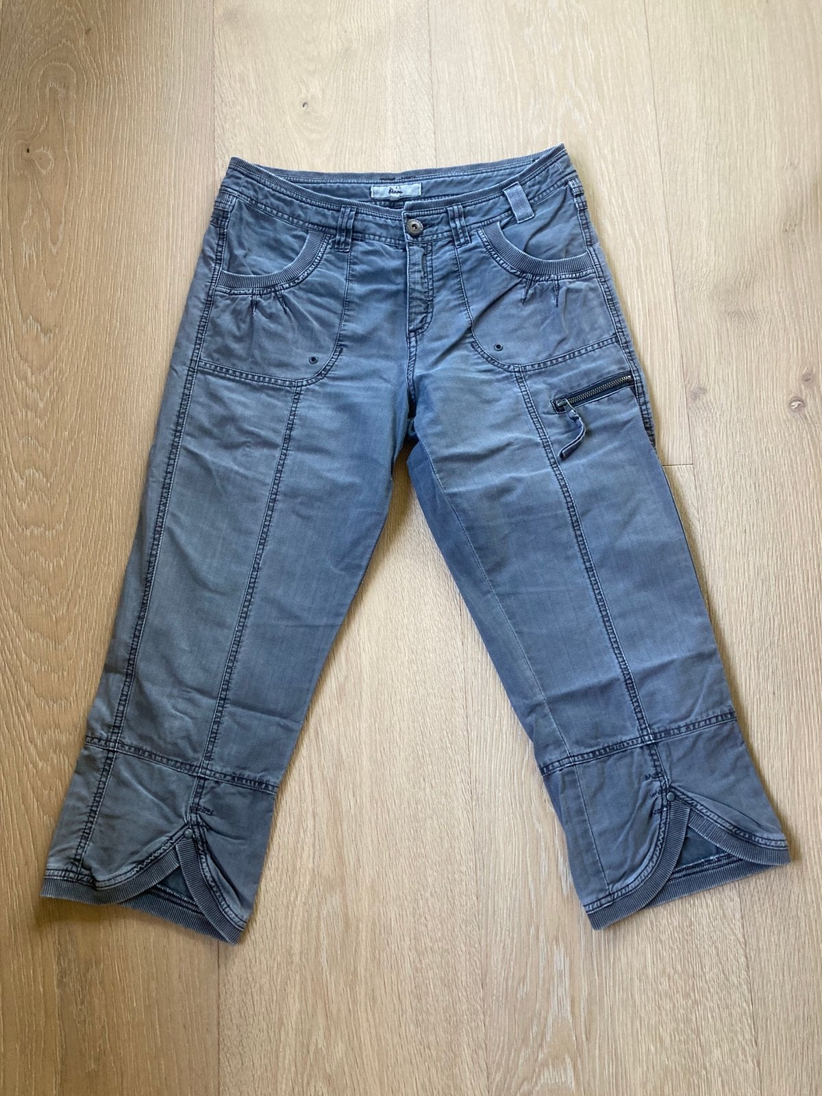 Capri broek miss etam maat 40 IZGS!, Ophalen of Verzenden, Zo goed als nieuw, Grijs, W30 - W32 (confectie 38/40)