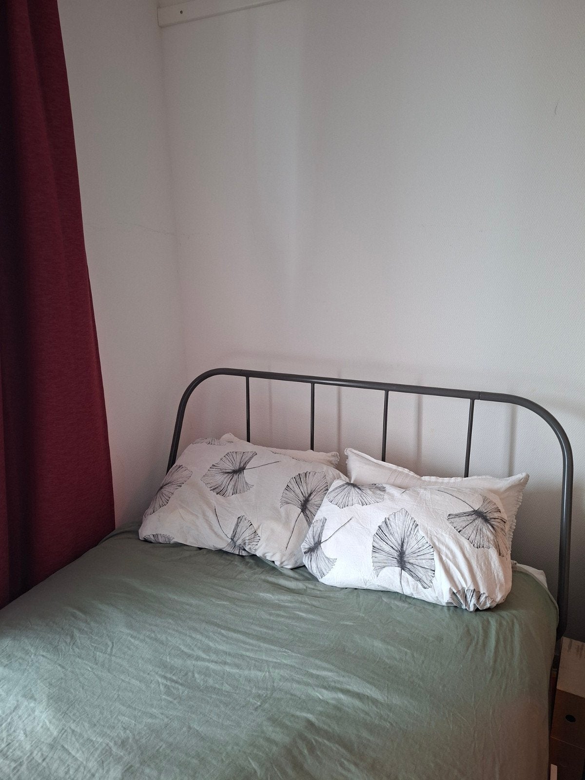Metalen bedframe - Tweepersoonsbed, Zwart, Tweepersoons, Metaal, 140 cm