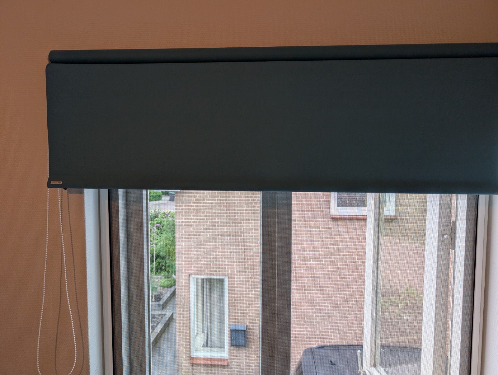 Veneta Rolgordijn Aqua Blauw 122.5x133cm - Zo goed als nieuw, Ophalen, Zo goed als nieuw, Blauw