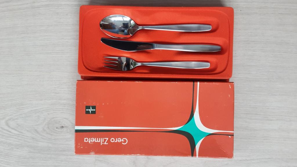 Vintage Gero Zilmeta Bestekset,Ongebruikt in Originele Doos, Ophalen of Verzenden