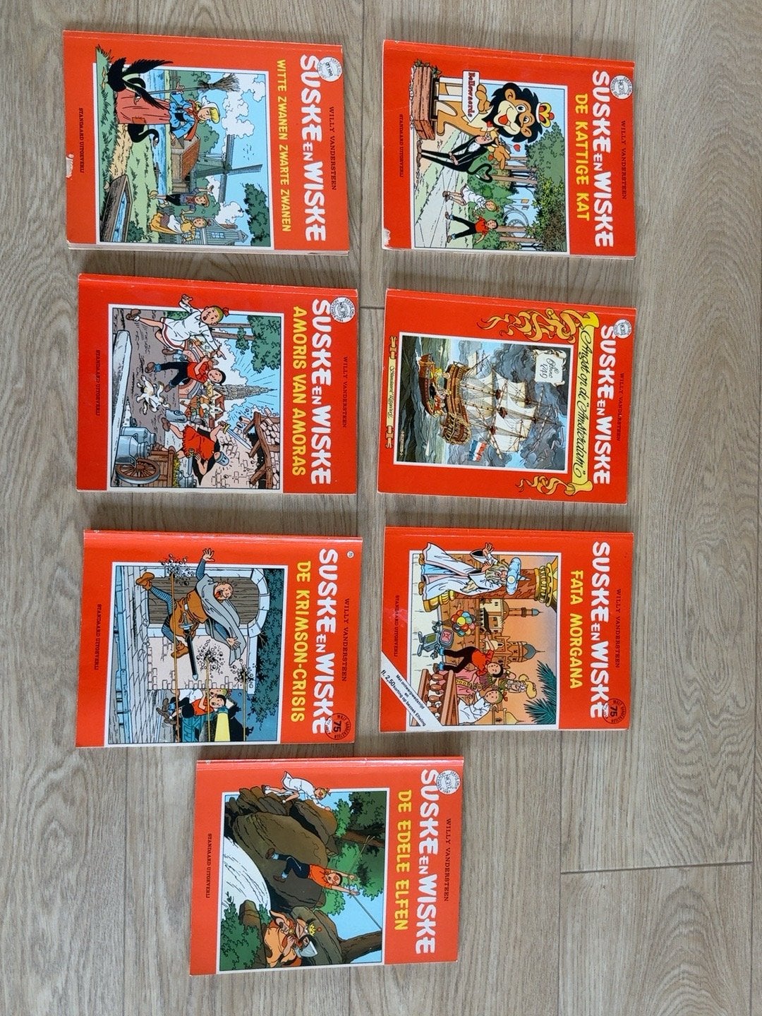 81 Suske en Wiske jaren 80 + 7 bijzondere exemplaren, Meerdere stripboeken, Ophalen, Gelezen