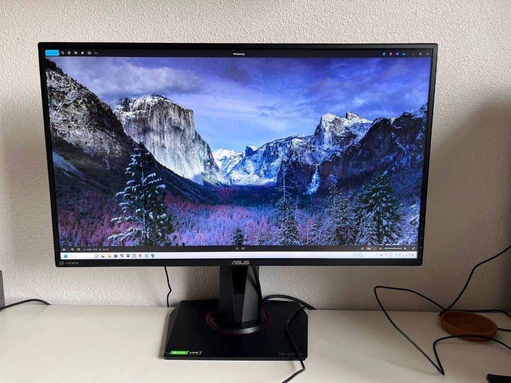 ASUS TUF Gaming Monitor VG27AQ 27 Quad HD 165Hz IPS, Computers en Software, Monitoren, HDMI, In hoogte verstelbaar, Minder dan 1 ms
