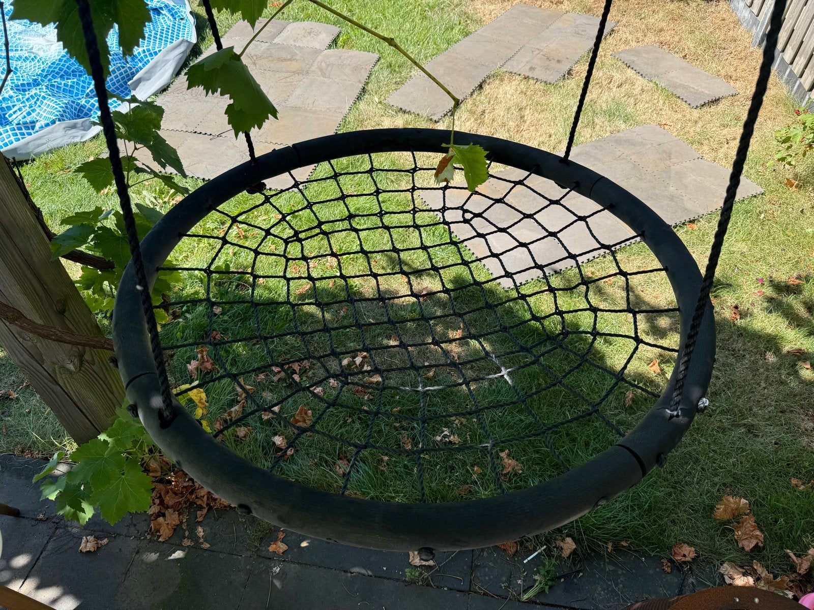 Schommel Nestschommel net voor buiten, Ophalen, Gebruikt, Schommel, Aanbouwonderdeel