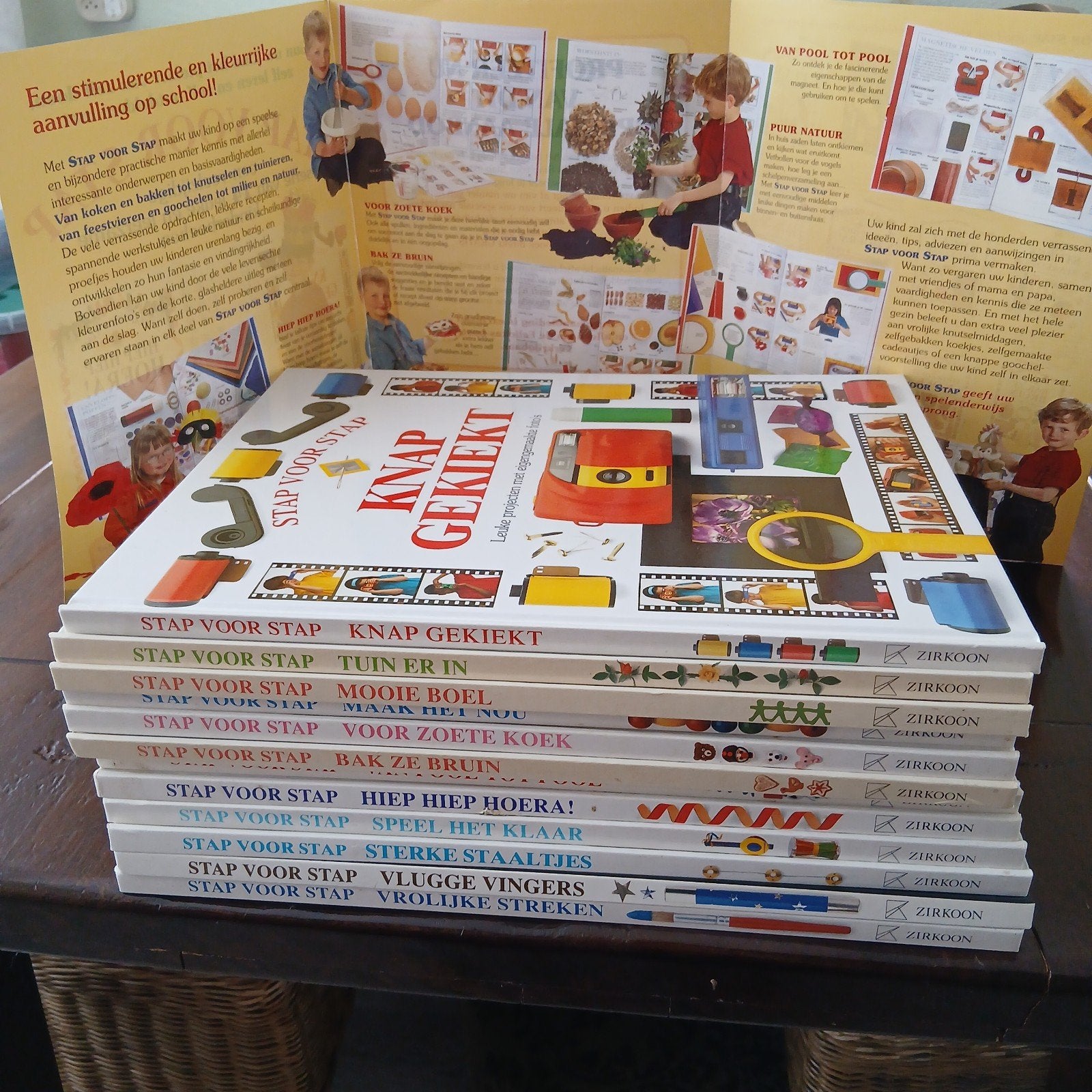Stap voor stap 12 delige kinderboeken, Non-fictie, Ophalen of Verzenden, Zo goed als nieuw, Zirkoon