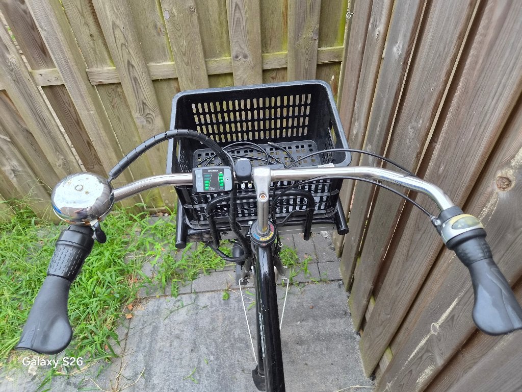 Sparta Pick-up elektrische fiets dames – met krat, Ophalen, Gebruikt, Sparta, Versnellingen