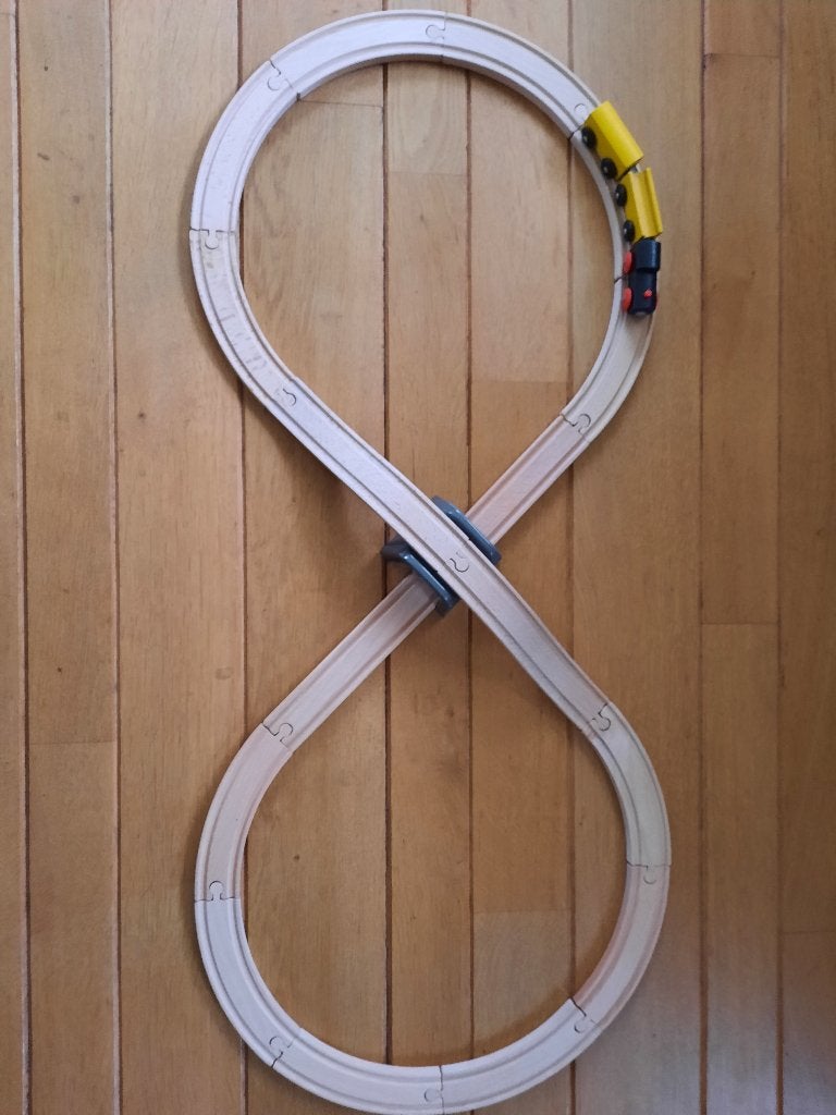 LILLABO van IKEA houten trein 20-delig basisset, Ophalen of Verzenden