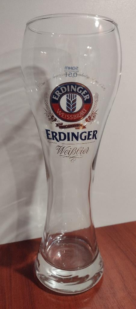 Erdinger Glas 50cl. (C), Ophalen of Verzenden, Gebruikt, Glas of Glazen, Overige merken