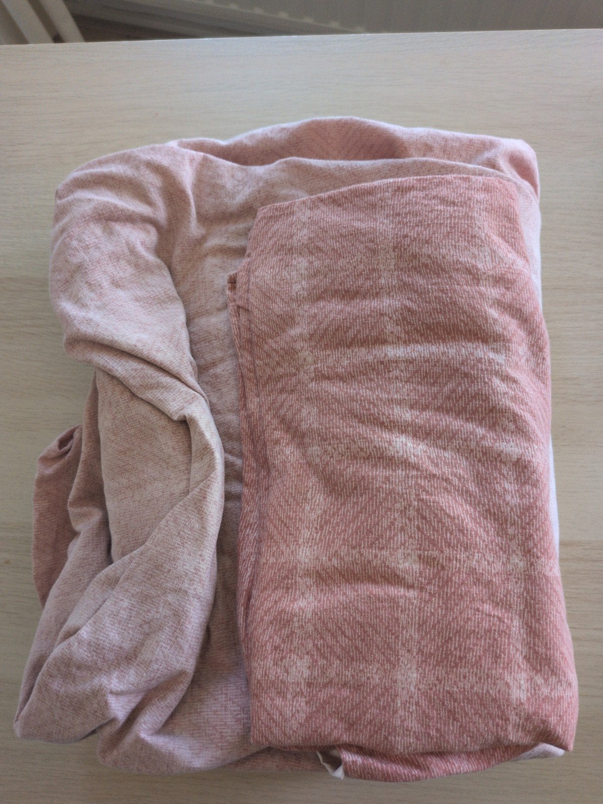 Roze dekbedovertrek 200x200 cm met 2 kussenslopen, Ophalen, Dekbedovertrek, Tweepersoons, Zo goed als nieuw