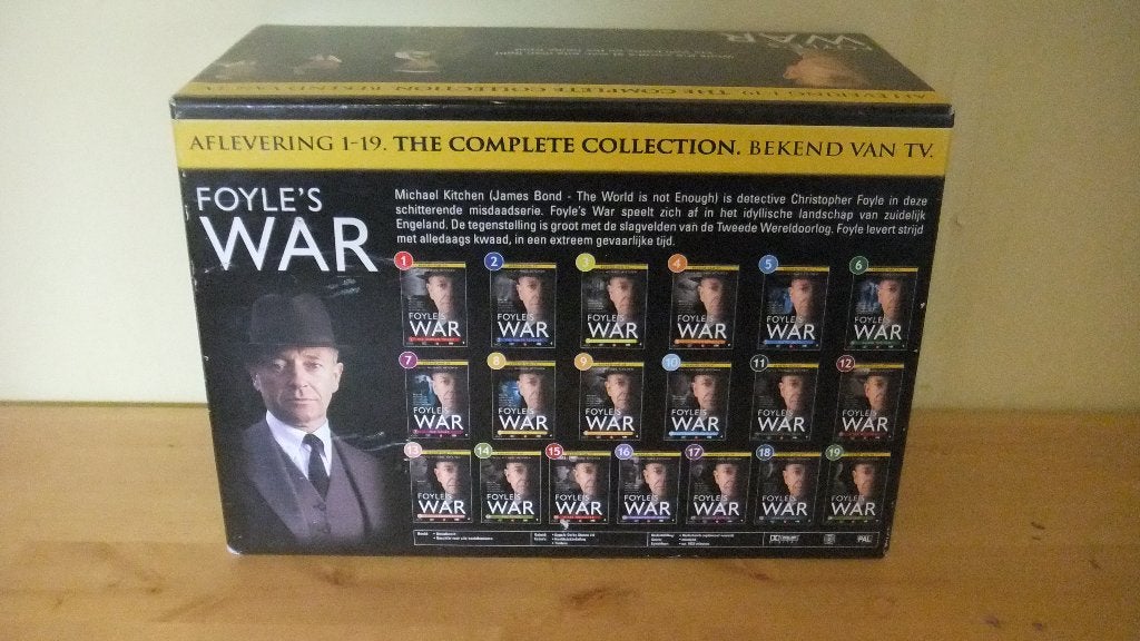 FOYLES'WAR dvd tv gehele serie., Cd's en Dvd's, Engels, Misdaad, Nederlands, Ophalen of Verzenden