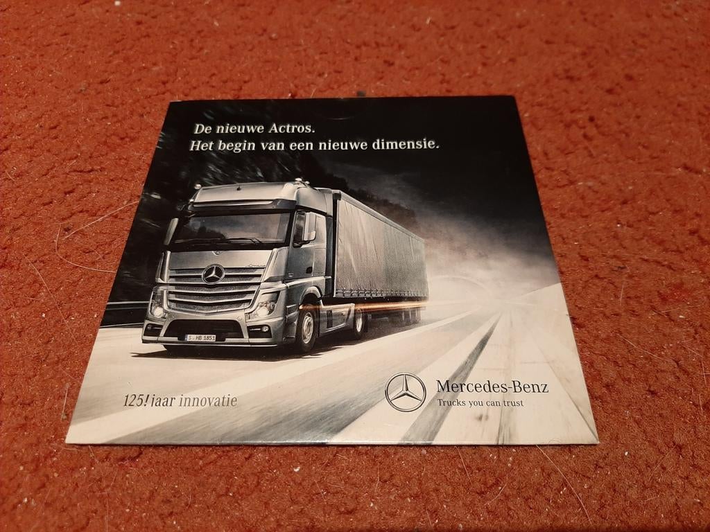 Mercedes-Benz Actros. CD., Ophalen of Verzenden, Nieuw in verpakking