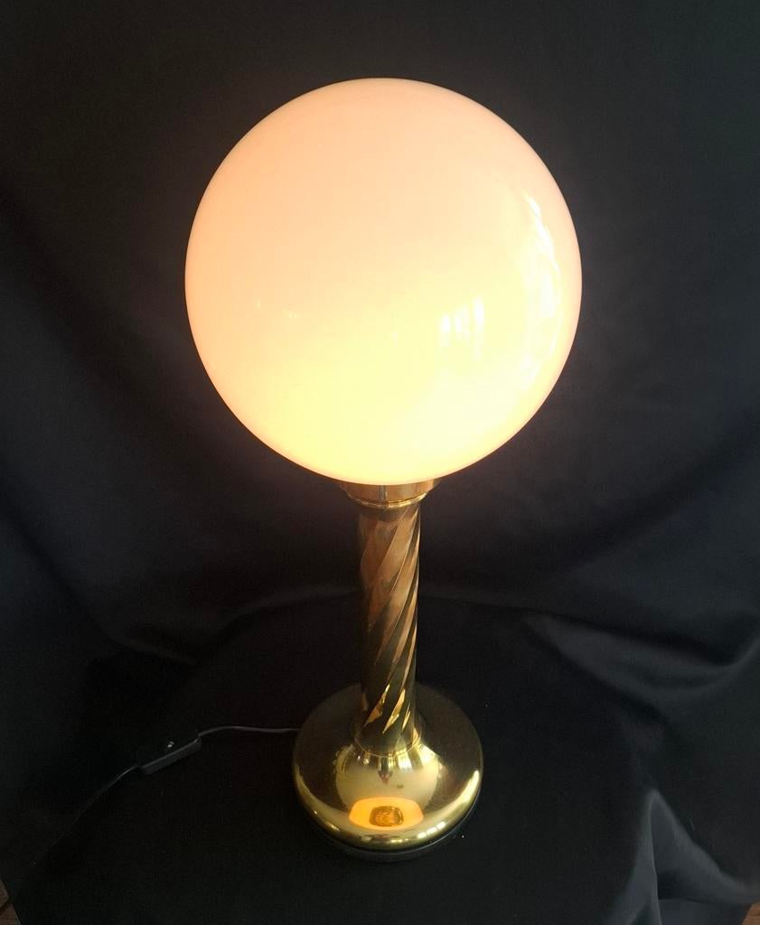 Vintage Rogo Leuchten Hollywood Regency Tafellamp, Antiek en Kunst, Antiek | Lampen, Ophalen of Verzenden