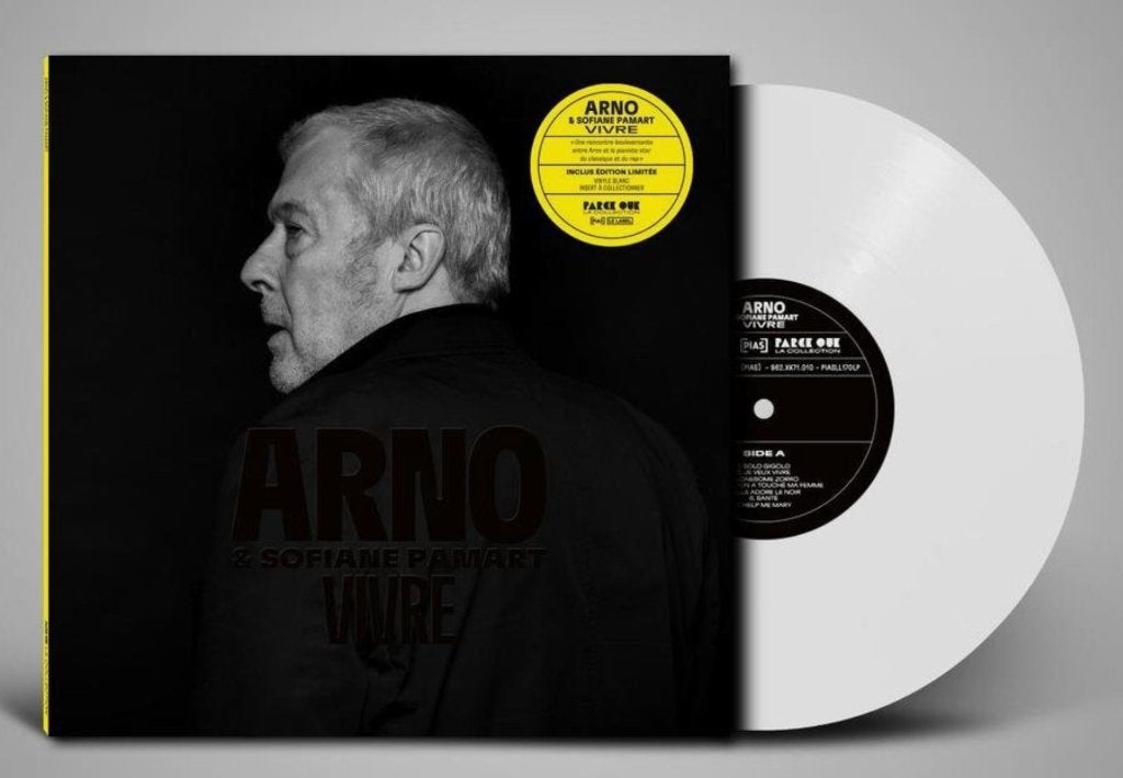 Vinyl LP Arno Hintjens & Sofiane Pamart Vivre WHITE NIEUW, LP, Pop, Ophalen of Verzenden, 12 inch