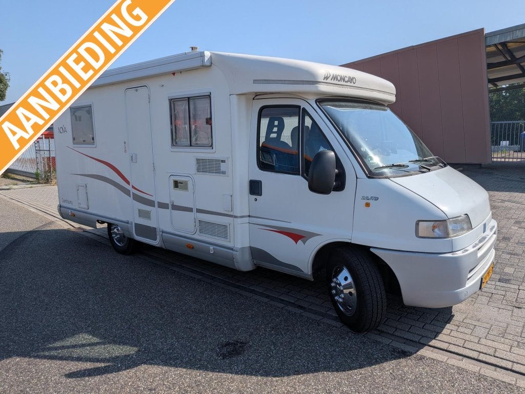 Moncayo / Fiat 28.JTD 128PK alle campers in prijs verlaagd!, Caravans en Kamperen, Campers, Ringverwarming, Fiat, Bedrijf, Buitenlamp