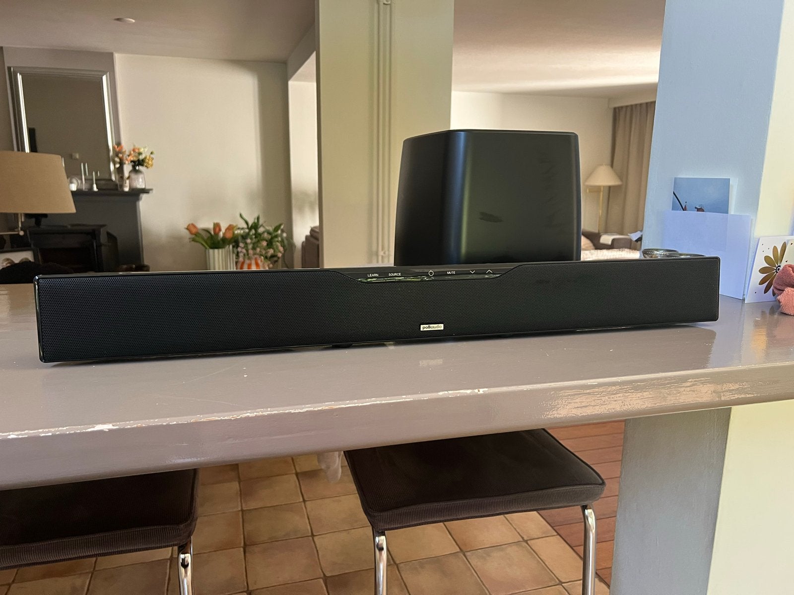 Polk Audio SurroundBar 6000 Instant Home Theater, 2.1-systeem, 70 watt of meer, Zo goed als nieuw, Overige spelers