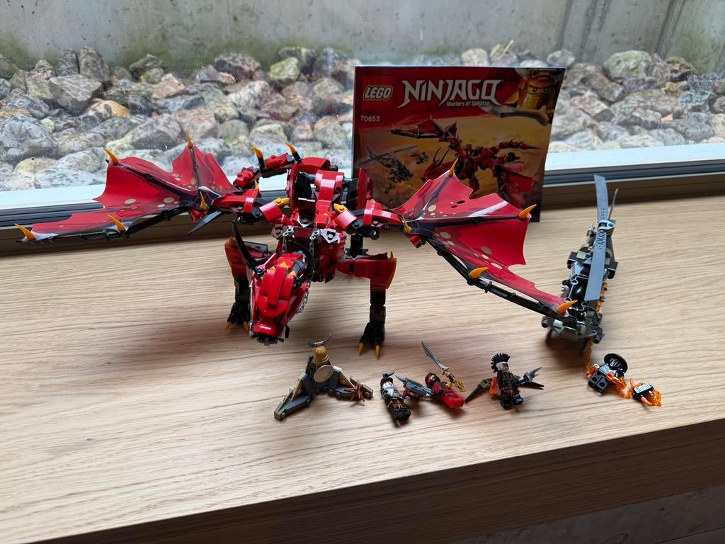 Lego Ninjago Firstbourne draak 70653, Kinderen en Baby's, Speelgoed | Duplo en Lego, Ophalen of Verzenden, Zo goed als nieuw