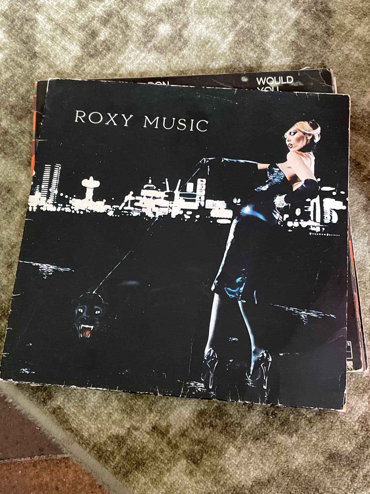 Roxy Music - For Your Pleasure LP (1973), Ophalen, LP, Gebruikt, New wave