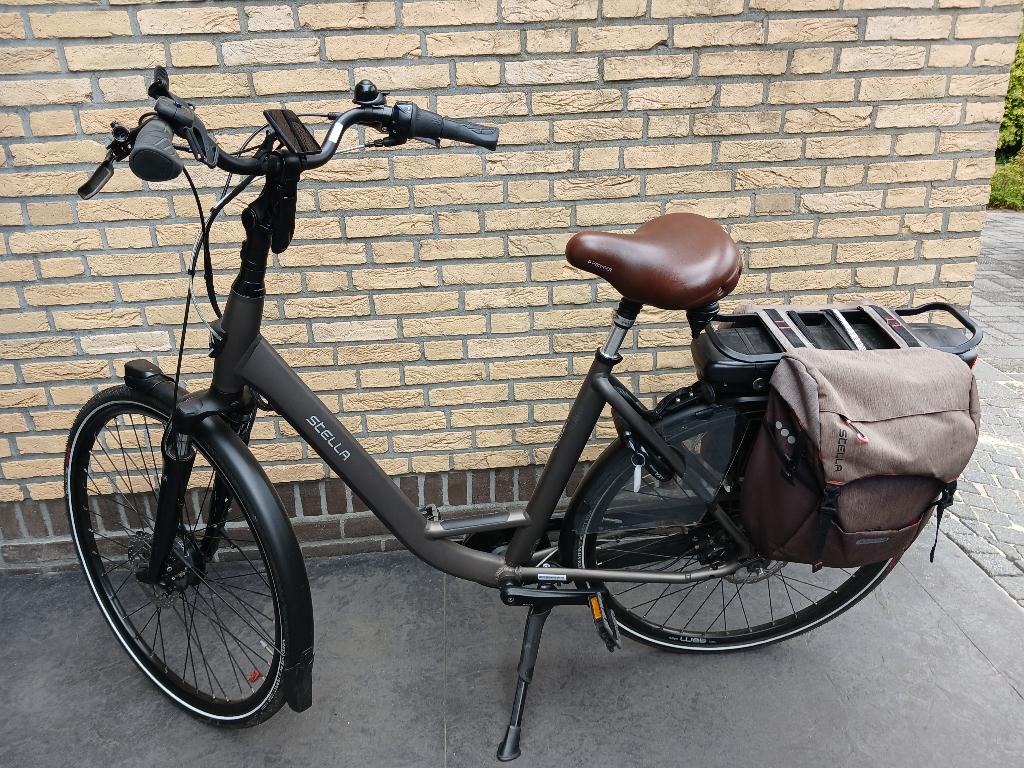 Heren e-bike Stella Livorno Stone Grey van 26/08/2023, Fietsen en Brommers, Elektrische fietsen, Zo goed als nieuw, Overige merken
