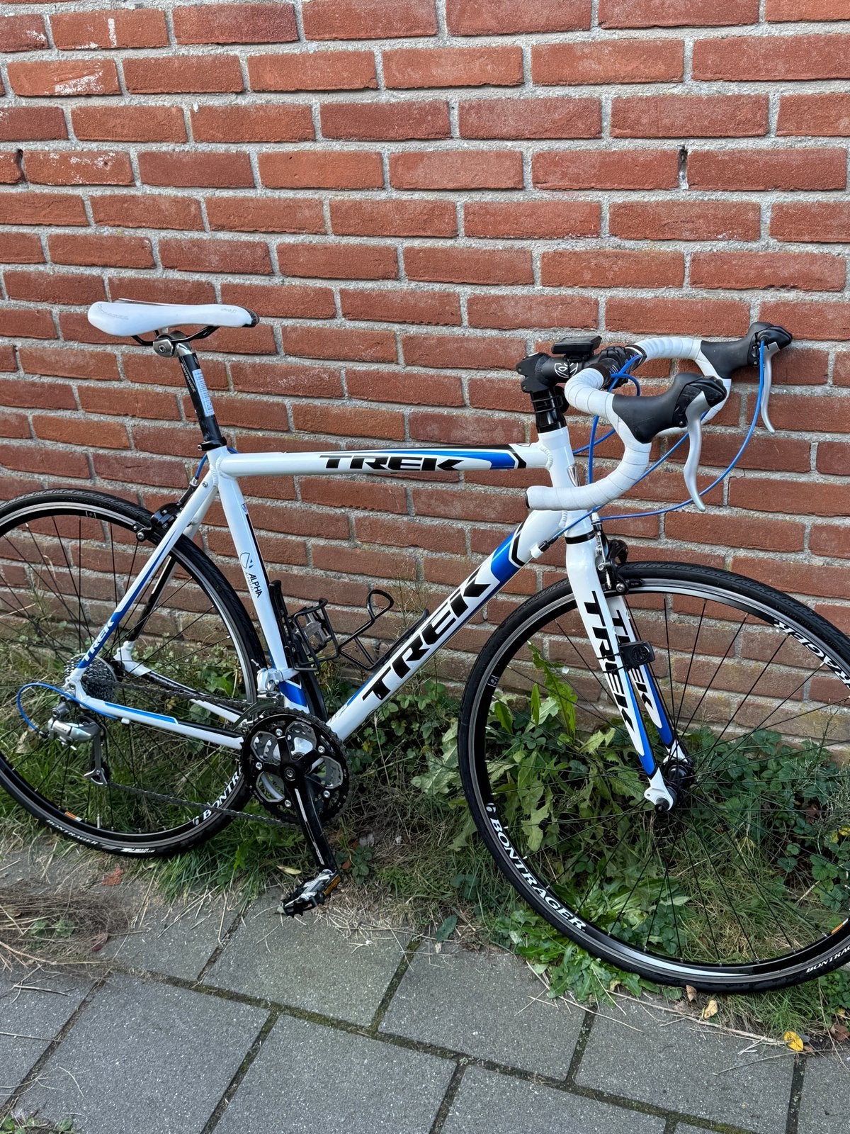 Trek Alpha Racefiets - Zo goed als nieuw - Maat M, Fietsen en Brommers, 28 inch, Velgrem, Aluminium, Zo goed als nieuw
