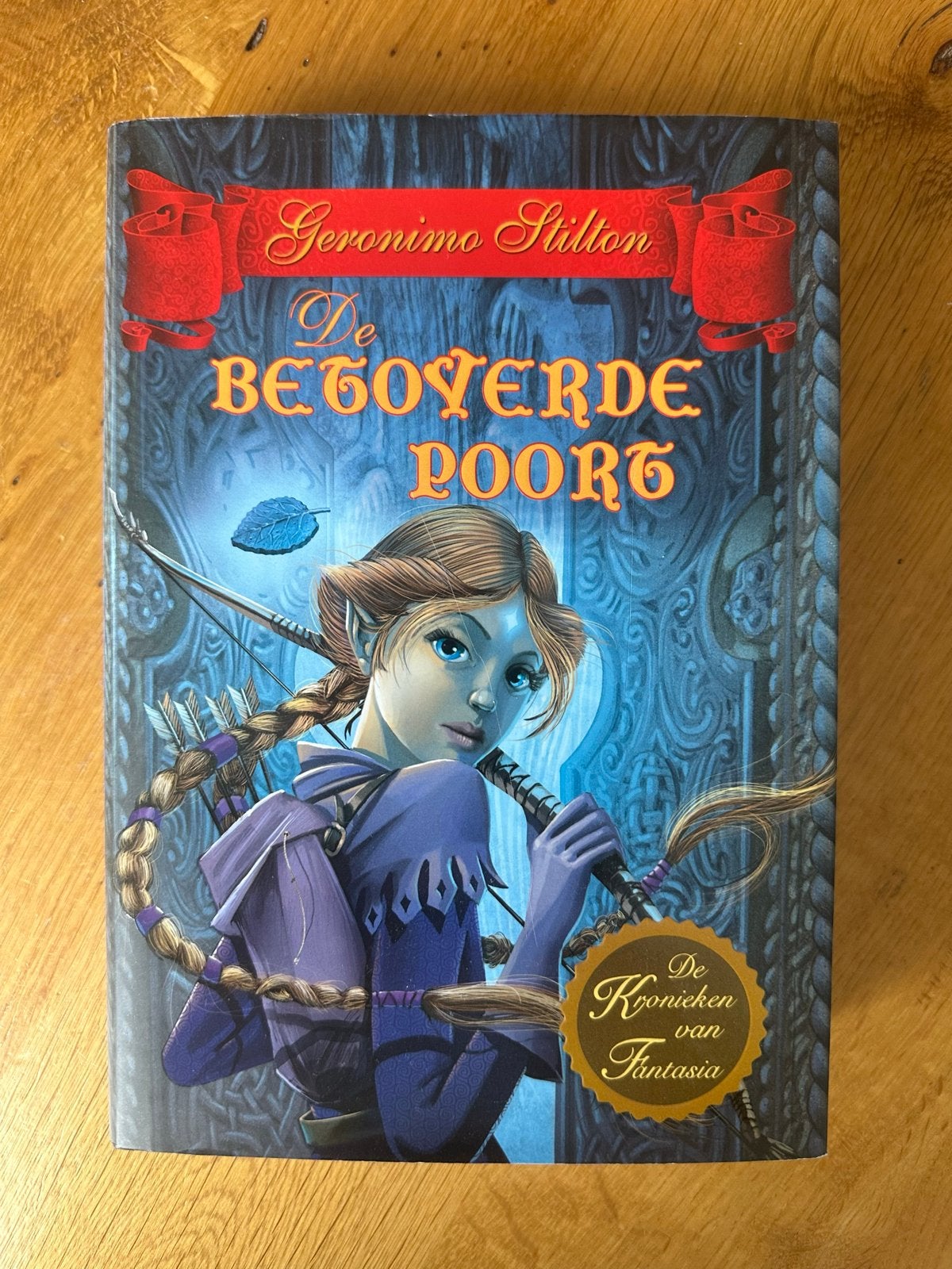 Geronimo Stilton - De Betoverde Poort (De Kronieken van Fant, Boeken, Fantasy, Ophalen of Verzenden, Zo goed als nieuw