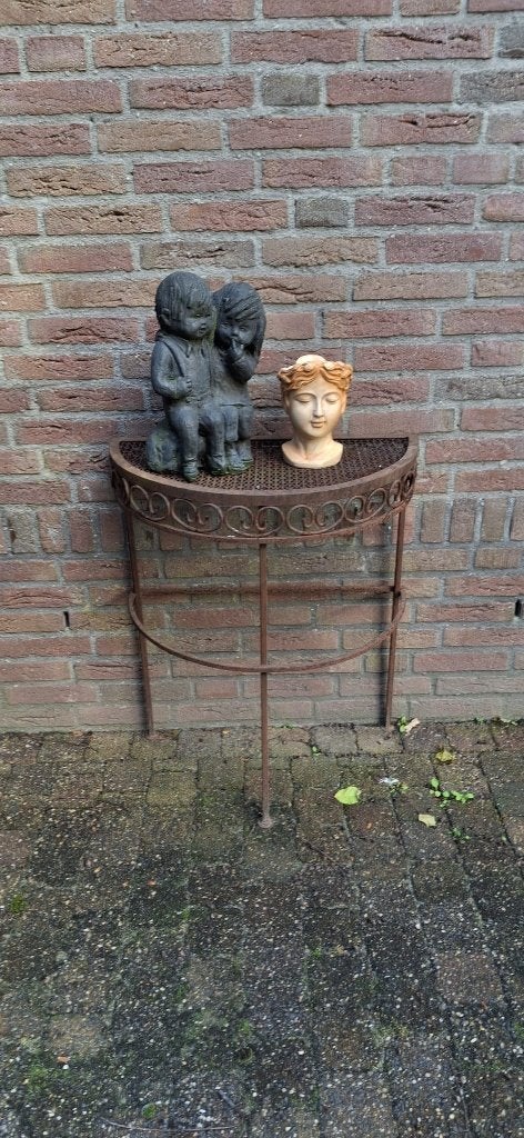 Tuindecoratie tafeltjes (4 stuks), Tuin en Terras, Ophalen, Gebruikt