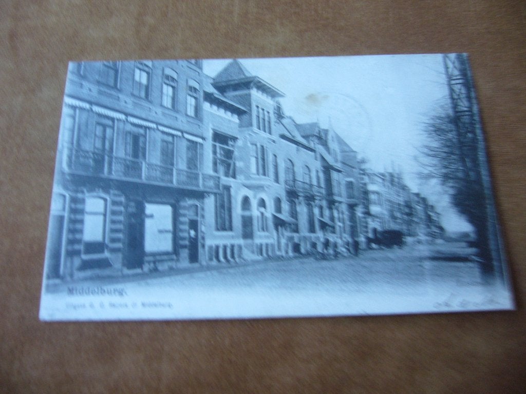 MIDDELBURG  =  LOSKADE    BRIEFKAART  1904, Ophalen of Verzenden, Voor 1920, Gelopen, Zeeland