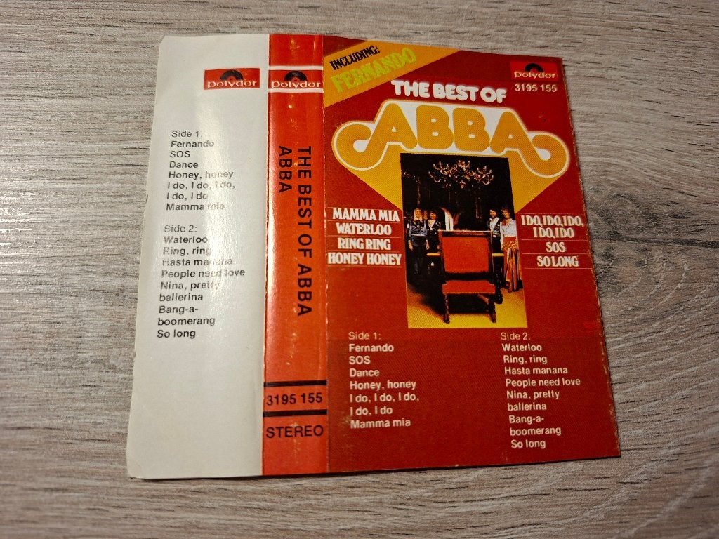 ABBA - THE BEST OF ABBA (CASSETTEBANDJE), 1 bandje, Ophalen of Verzenden, Zo goed als nieuw, Origineel
