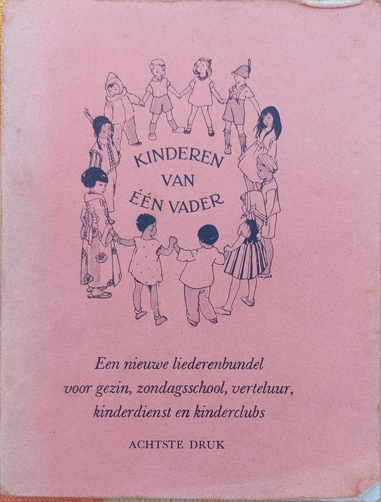 Kinderen van een vader. Liederenbundel, 8e druk, Antiek en Kunst, Antiek | Boeken en Bijbels, Ophalen of Verzenden