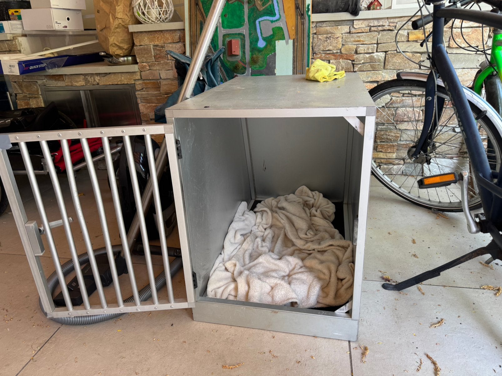 Autokennel kelders, Dieren en Toebehoren, Ophalen, Hondenkennel, Gebruikt, 65 tot 100 cm