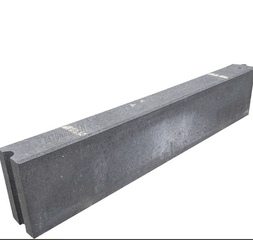 Betonbanden 10x20x100 Antraciet, Ophalen, Nieuw, 100 tot 200 cm, Minder dan 25 cm