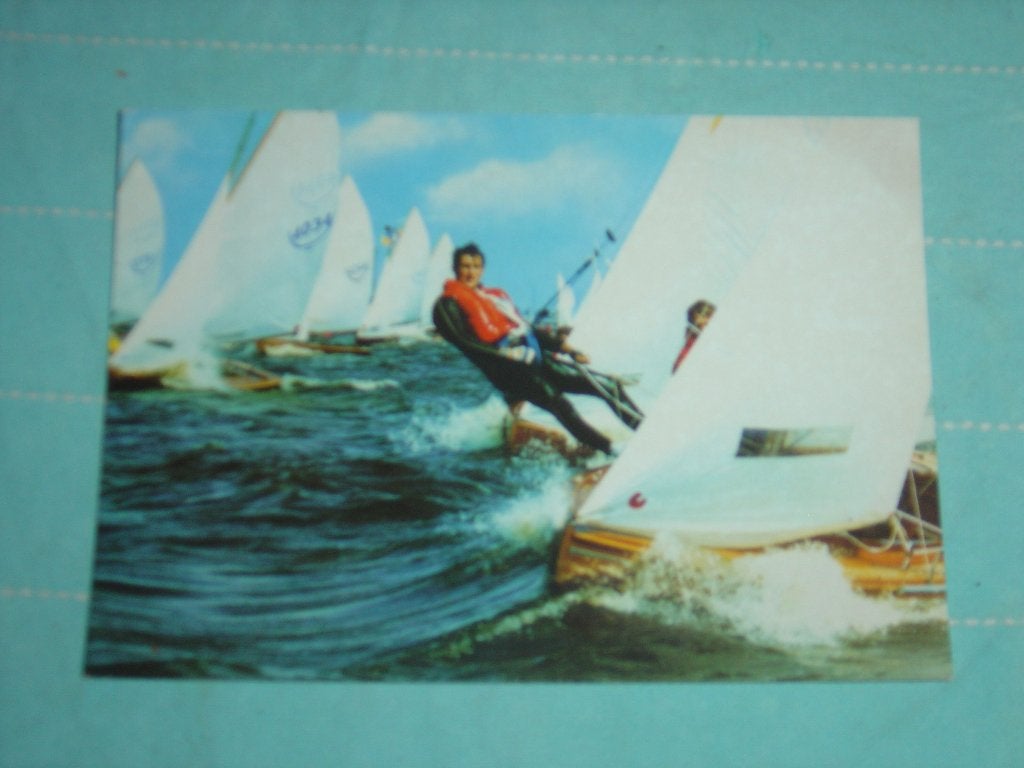 1) ansichtkaart Zeilen in fryslân, Ophalen of Verzenden, Ongelopen, Friesland
