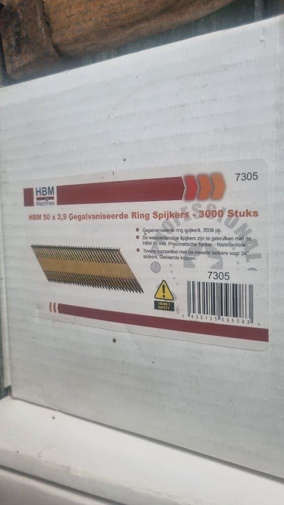 ring spijkers, Ophalen, Nieuw, 50 tot 100 mm, Spijkers