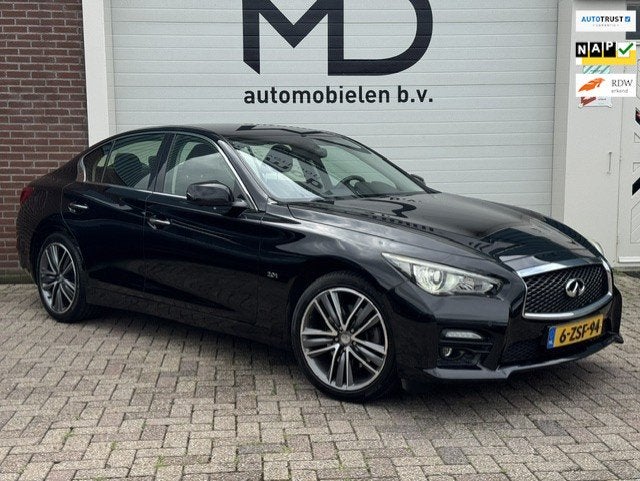 Infiniti Q50 2.0t Performance - Dealer onderhouden - 360, Automaat, Euro 5, Gebruikt, 4 cilinders