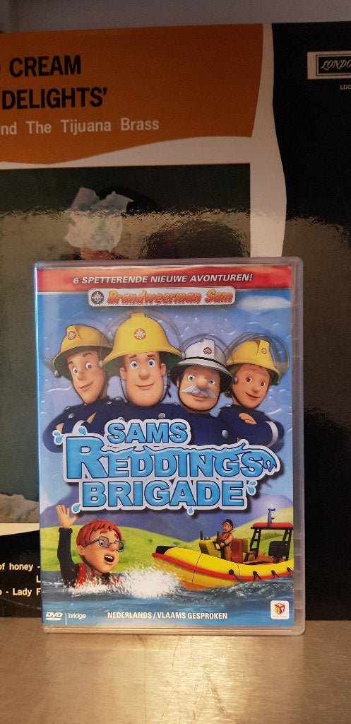 dvd Brandweerman Sam (Z225-138), Alle leeftijden, Ophalen of Verzenden, Zo goed als nieuw