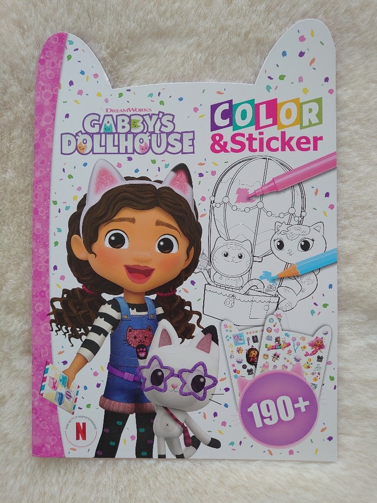 Gabby's Dollhouse Colour&Sticker, Verzenden, Nieuw, Non-fictie